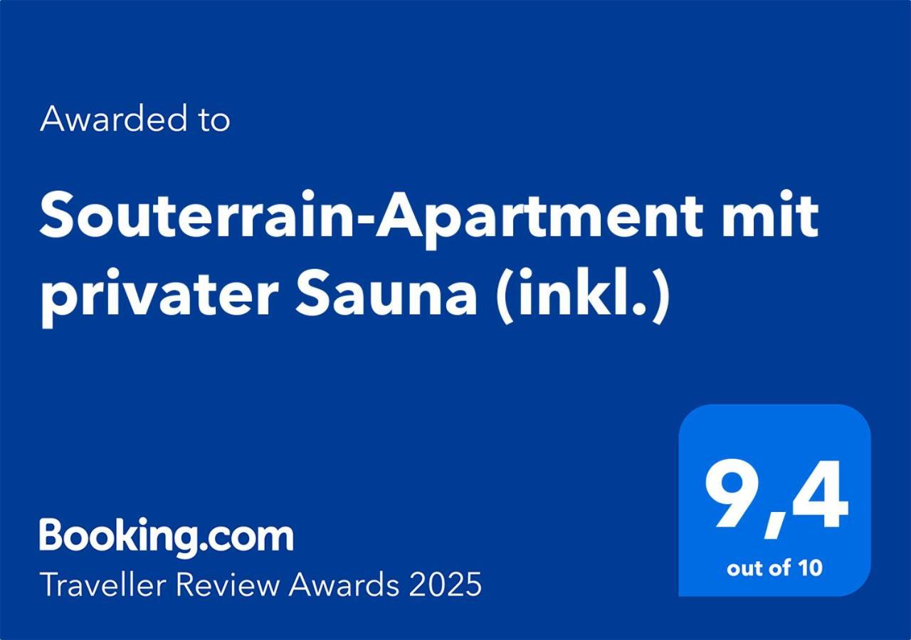 Souterrain-Apartment Mit Privater Sauna Duisbourg Extérieur photo